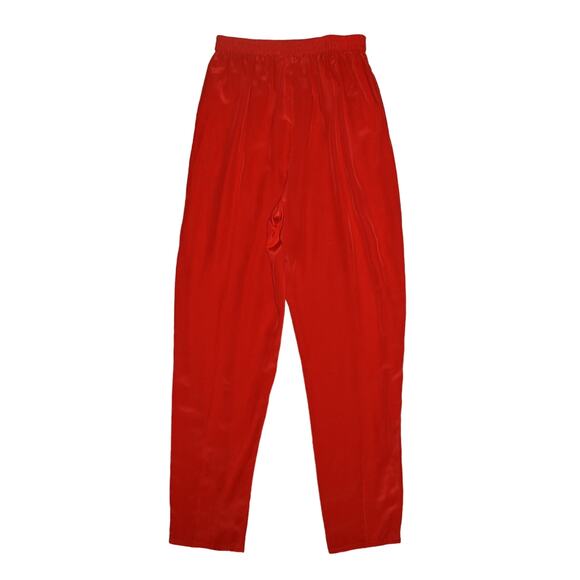Diane Von Furstenberg Red Ankle Pants - Picture 2 of 3